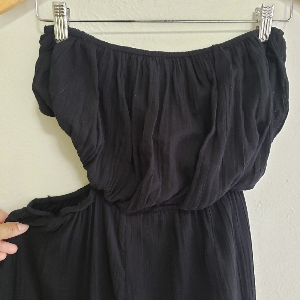 Free People Cut Out For It Jumpsuit Black - Picture 5 of 6